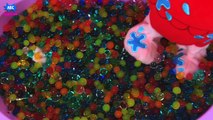 Peppa Pig and Baby Alive Orbeez Bath Explosion Surprises | Disney Frozen Peppa Pig Surprise Toys