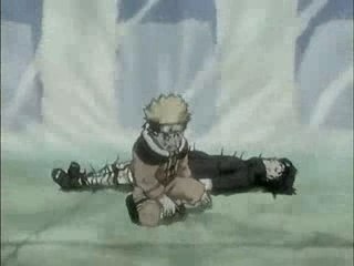 Naruto et le chakra de kyubi