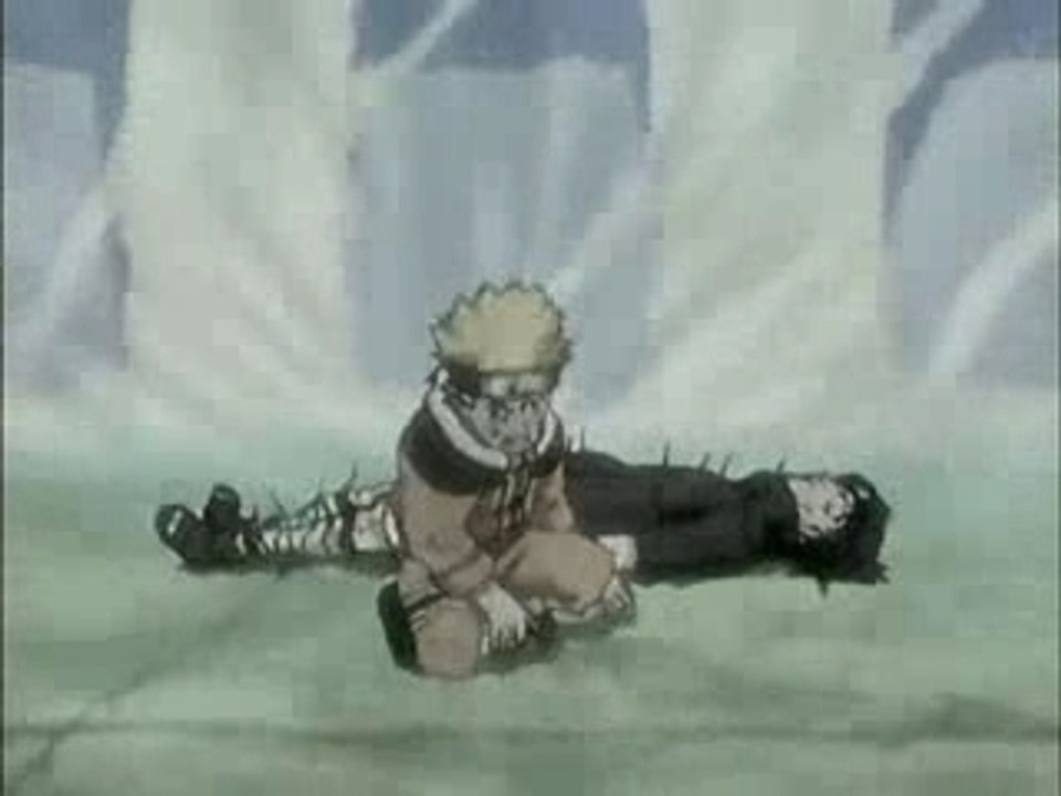 Naruto et le chakra de kyubi