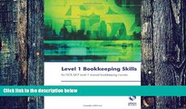 Read Online Level 1 Bookkeeping Skills for OCR Qcf Level 1 Manual Bookkeeping Courses
