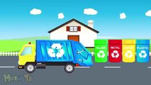 Garbage Trucks For Kids - Monster Trucks For Children - Kids Videos