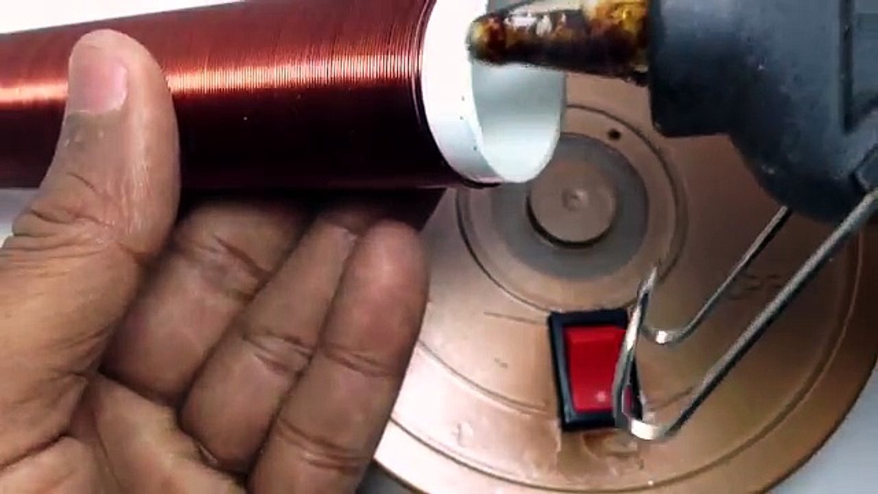 How to make Tesla Coil at home - Wireless Energy Transmission - DIY Homemade Mini Tesla Coil