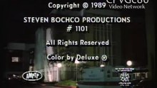 Steven Bochco Productions/20th Century Fox Television logos (1989)
