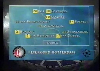 Kosice v. Feyenoord 10.12.1997 Champions League 1997/1998