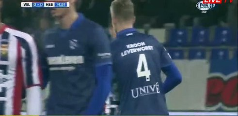 Fran Sol  Goal - Willem II 1-0 Heerenveen 16.12.2016