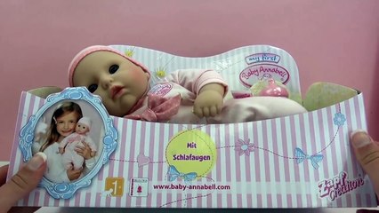 baby doll videos for children - My Little Baby Annabelle Unboxing