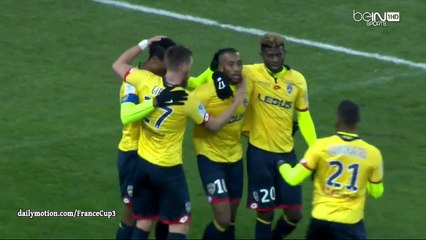 Castelletto J. (Own goal) Goal HD - Sochaux 1-0 Red Star - 16-12-2016