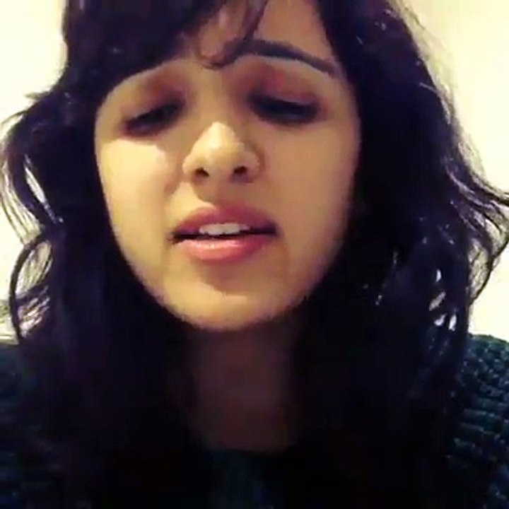 Eh Dill  singing a song by a cute girl live on facebook