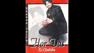 Modern Kali (Folk) | Hor Das Ki Chahida | Popular PunjabI Songs | Dhanna Jatt