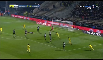 Guillaume Gillet Goal HD - Angers 0-1 Nantes - 16-12-2016