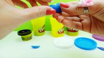 Play-Doh Donkey Eeyore Step-By-Step Creation / Пластилин Плей До