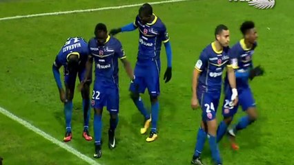Moussa Niakhate Goal HD - Auxerre	1-1	Valenciennes 16.12.2016