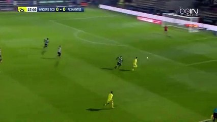 0-1 But de Guillaume Gillet - Angers SCO 0-1 FC Nantes 16.12.2016