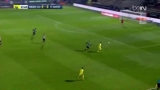 0-1 But de Guillaume Gillet - Angers SCO 0-1 FC Nantes 16.12.2016