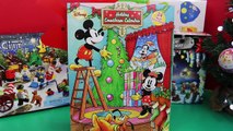 Surprise Toys with Mickey Mouse Finding Shopkins and Legos Advent Calendar Day 1