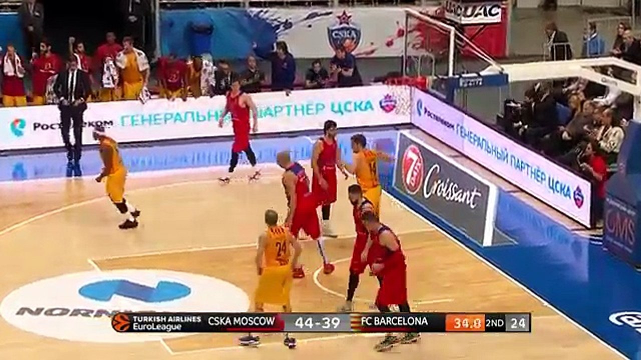 Highlights CSKA Moscow-FC Barcelona Lassa