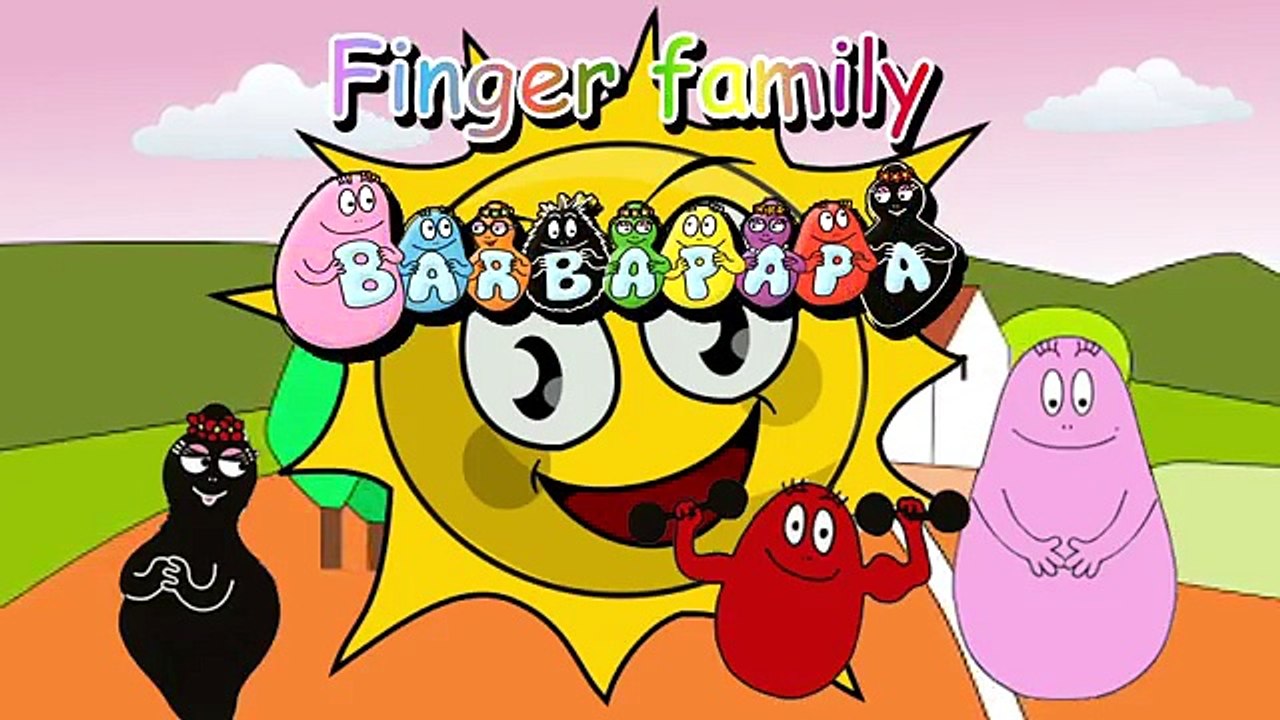 BARBAPAPA Finger Family Song and Nursery Rhymes | Barbapapa Daddy Finger Song