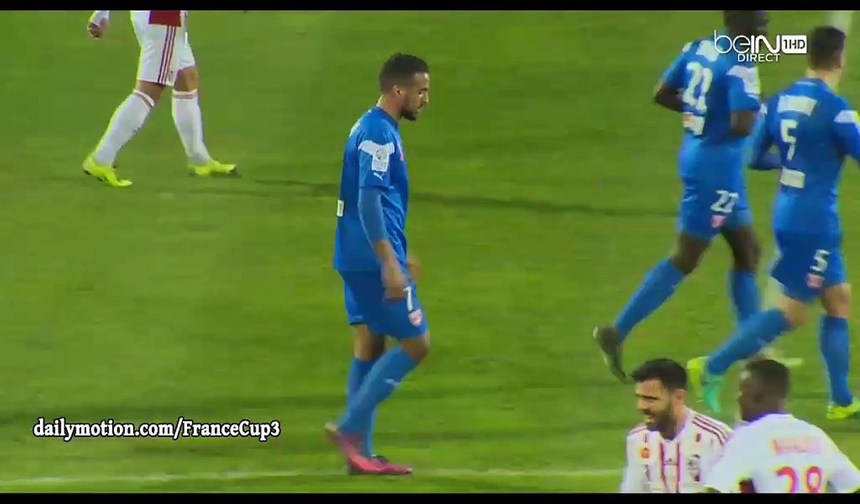 All Goals & Highlights HD - AC Ajaccio 1-2 Nimes - 16-12-2016