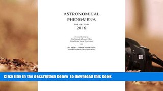PDF [FREE] DOWNLOAD  Astronomical Almanac: 2017 READ ONLINE
