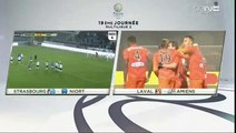 Khalid Boutaib Penalty Goal HD - Estrasburgo 2 - 0	 Niort 15.12.2016