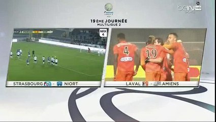 Alassane Ndiaye Goal HD - Laval 2 - 1	Amiens 15.12.2016