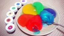 레인보우 하트 젤리 케이크 레시피 Rainbow Heart jelly cake recipe レインボーハートゼリーケーキのレシピ Радуга сердца желе торт