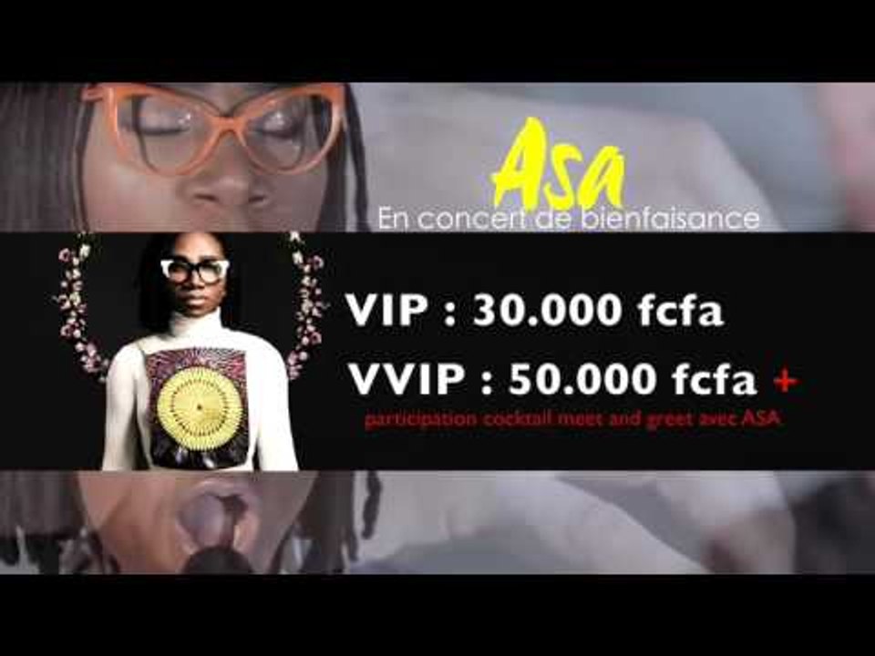 Spot: Asa en concert VIP de bienfaisance à Abidjan