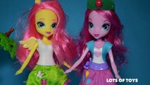 Save the Magic Comb My Little Pony Equestria Girls Pinkie Pie and Fluttershy Toy Review