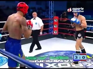 2013.09.27-10.05 Sergej Maslobojev vs 3 vs. ALEXANDRO PEREIRA (BRA) WAKO World Championship 2013 Brazil, Sao Paulo