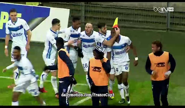 All Goals & Highlights HD - Auxerre 1-1 Valenciennes - 16-12-2016