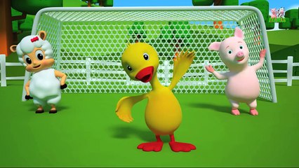 the duck finger family | nursery rhymes Farmees | kids songs | baby videos