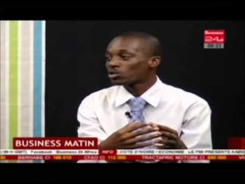 Business matin Zogba Jean Martial invite de l'émission business matin