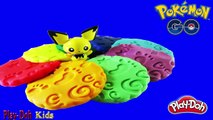 Pokemon Go Ice Cream !! How To Make Cake Rainbow Play DOh With Pokemon GO For Pikachu Fun Creative
