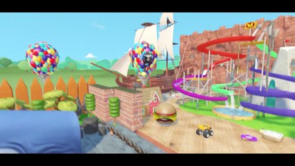 [ Lightning McQueen ] Mickey Mouses Car, Donald Duck, Black Spiderman Marvel Superhero