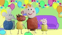 Play Doh Peppa Pig Friends Finger Family / Nursery Rhymes and More Lyrics