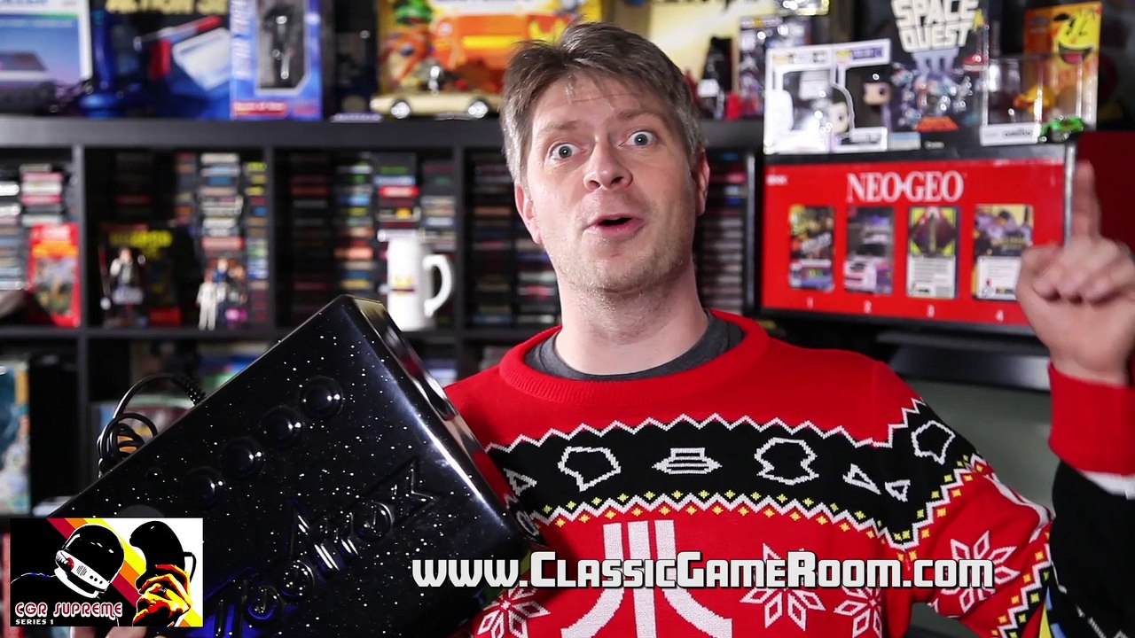 Classic Game Room - VECTORCADE controller review for Vectrex