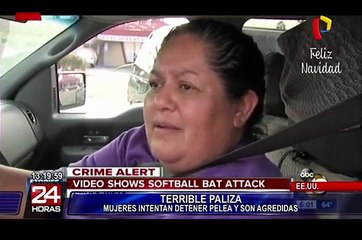 EEUU: mujeres intentan frenar pelea pero terminaron con golpes en la cabeza