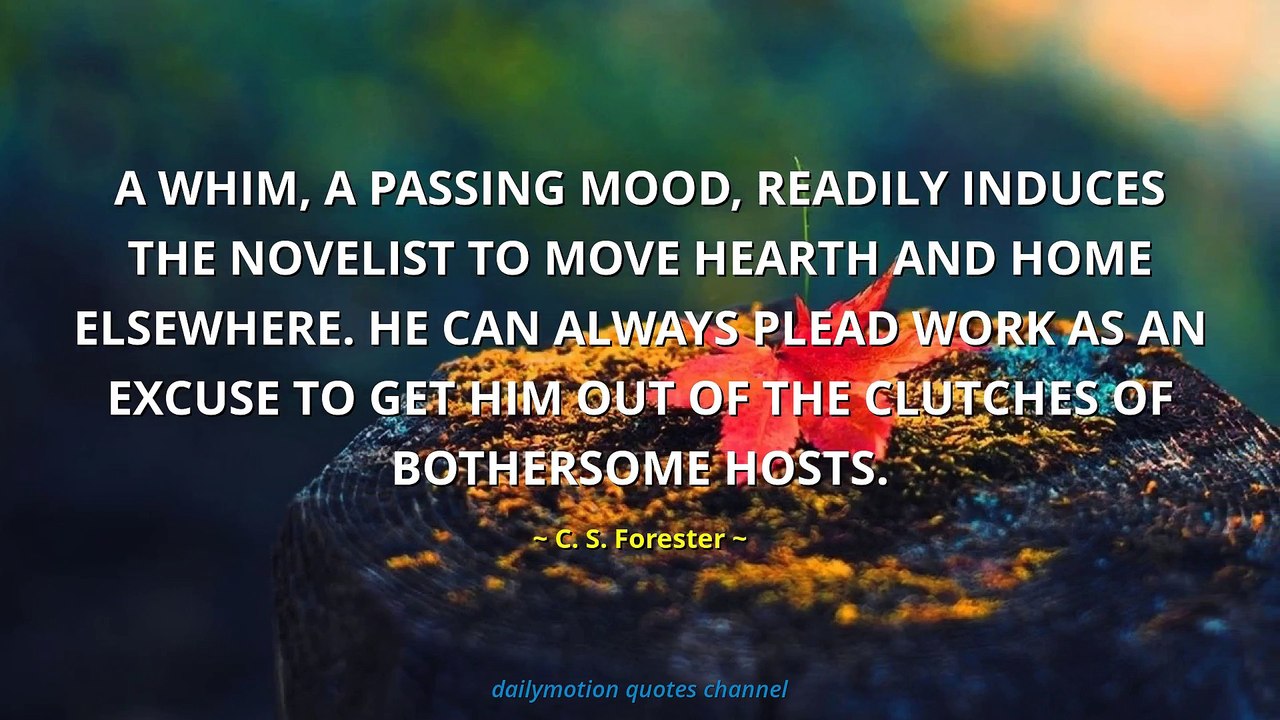 C. S. Forester Quotes