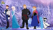 Disney Frozen Finger Family | Frozen Finger Family Song Disney Nursery Rhymes For Kids