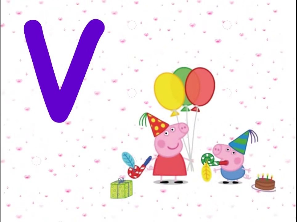 ABC Song With Peppa Pig | ABC Songs For Children | Nursery Rhymes For ...