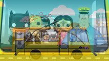 SuperHeroes Wheels On The Bus Nursery Rhymes - The Wheels On The Bus Songs