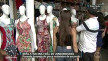 SP: Bairro do Brás atrai consumidores de todo o país