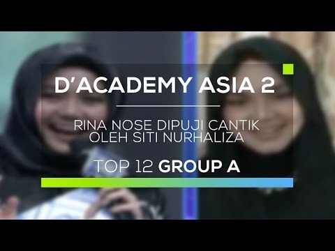 Rina Nose Dipuji Cantik oleh Siti Nurhaliza (D'Academy Asia 2)