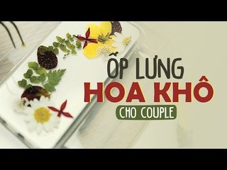 TỰ LÀM - Ốp Lưng Hoa Khô Dành Cho Cặp Đôi