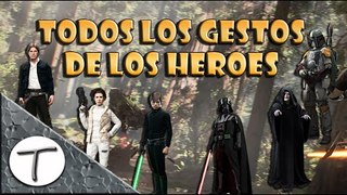 Todos los gestos de los héroes Star Wars Battlefront