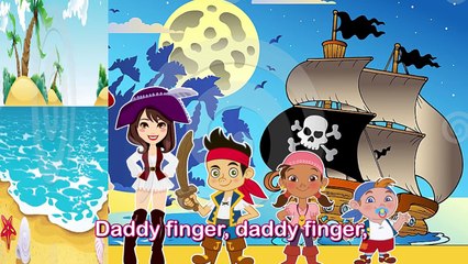 Jake and the Never Land Pirates Finger Family Nursery Rhymes Lyrics