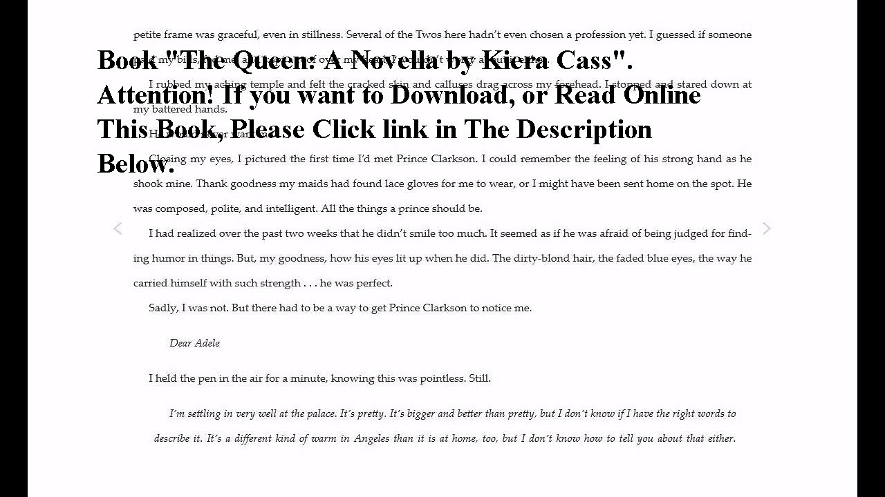 Download The Queen: A Novella ebook PDF