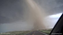 Extreme up-close video of tornado near Wray, CO!