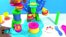 Play Doh Ice Cream Shop Disney Car Toys - Play Doh Cupcakes Celebration Ferris Wheel