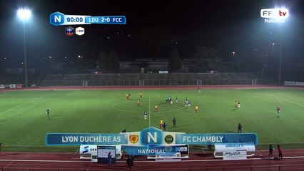 Victoire de Lyon Duchère 2 à 0 contre Chambly